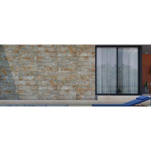 Porcelanato Esmaltado Lendaria Gr Natural 62437 Retificado 29,1x117 - Ceusa
