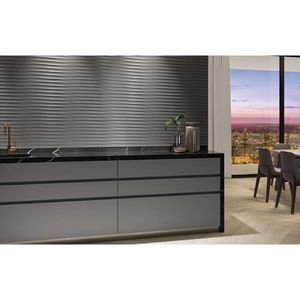 Porcelanato Minimalismo Bruto Decor Gr Matte Esmaltado Retificado 33x100 - Portinari