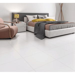 Piso Clean Branco Plus  Mate 22056 45x45 - Idealle