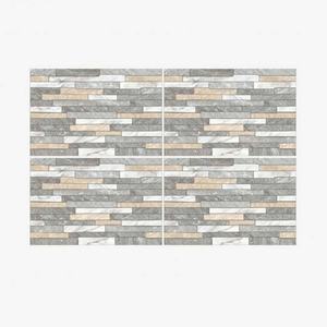 Piso Decor Pedra Cinza Acetinado Esmaltado Bold 30x46 - Almeida