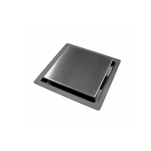 Ralo Linear Quadrata Com Tampa De Inox 10x10 Cm - Selmetal