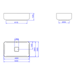 cuba-de-apoio-slim-retangular-295x500mm-ebano-fosco--deca