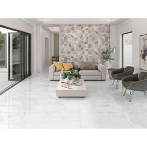 Porcelanato Mont Blanc Polido Pr24177 Esmaltado Retificado 120,0x120,0 - Damme