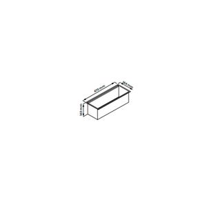 Canal Organizador Aço Inox 45cm - Tramontina