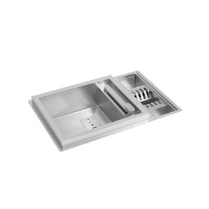 Cuba Supra Cozinha Cc.650.79.sup.inx  790x505x162mm Inox - Deca Cubas Inox