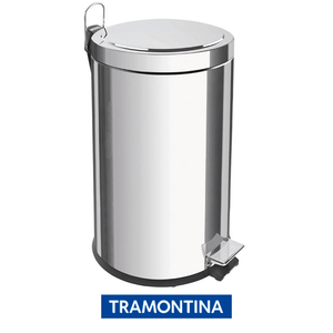 Lixeira 12l Inox - Tramontina