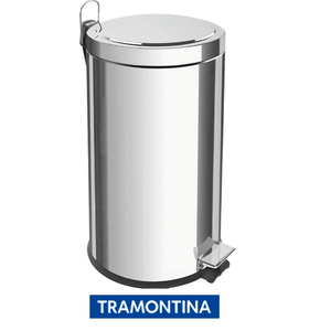 Lixeira 20l Inox - Tramontina