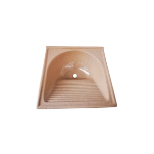 Tanque Marmofibra Tm060 60x60 25lts Marrom Imperial  - Decoralita