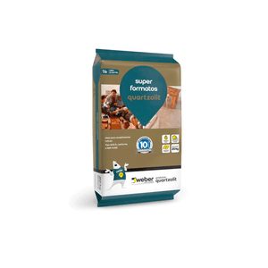 Argamassa Super Formatos Flexível Aciii-e Branca Areia 20kg - Quartzolit