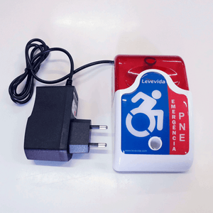 Alarme Audiovisual Sem Fio Slim Pne/pcd - Leve Vida