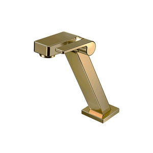 Torneira Para Lavatório De Mesa Docolstillo Ouro Escovado - Docol