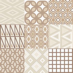 Porcelanato Ovar Beige 62053 Decor Acetinado Esmaltado Retificado  62,2x62,2 - Embramaco