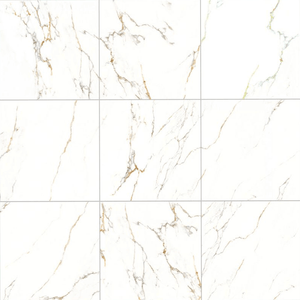 Porcelanato Calacata Oro Acetinado Esmaltado Retificado 81x81 - Gaudi