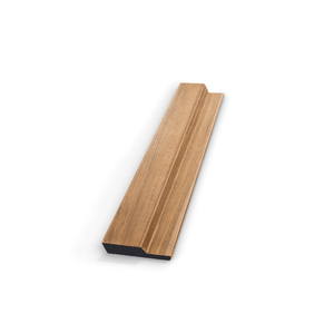Arremate Painel Ripado Inferior 45mm Cedro 2,85m (valor Por Peça)