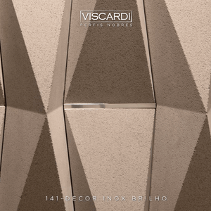 Perfil Decor Inox Brilho Cromado Brilho 10mmx10mmx3m Viscardi - (valor Por Peça)