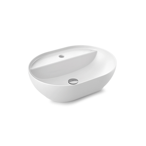 Cuba Oval Ov7 Retangular Com Mesa 510x390x140mm White - Docol