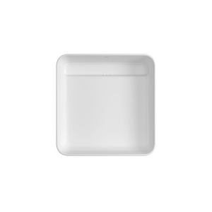 Cuba De Apoio Quadrada Com Válvula Oculta Branco 40cm - Deca