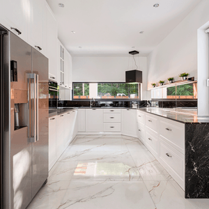 Porcelanato Vene Doro-r84 Acetinado Esmaltado Retificado 84x120 - Delta