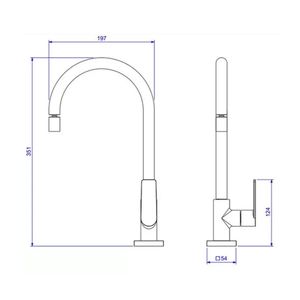 Torneira De Mesa Para Cozinha - Deca