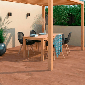 Porcelanato Tanzania Canela Externo Esmaltado Retificado 19,7x120 - Eliane