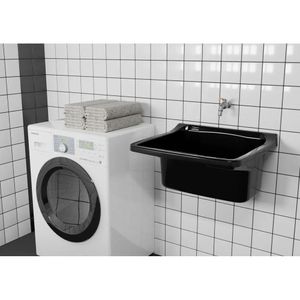 Tanque Plástico Preto 47,0x43,0x27,0 Cm Para 22l - Astra