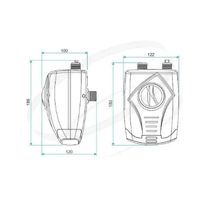 Aquecedor Versatil  Lorenzetti Eletronico 220v 5500w - Lorenzetti