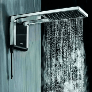 Chuveiro Eletronico 220/7800 Acqua Storm Ultra Black Cromado - Lorenzetti