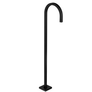 Torneira Curva De Piso Tube Black Matte - Deca
