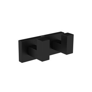 Cabide Duplo Bl83 Mt 2062 Quadratta Black Matte - Deca