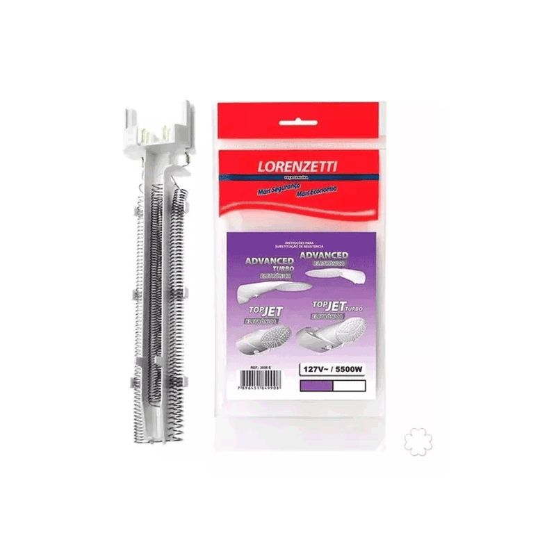 resistencia advanced top  eletronico 1275500   lorenzetti