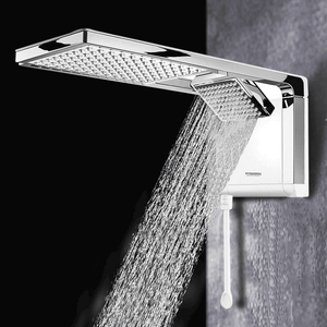 Chuveiro Branco Cromado Eletronico 220/7800 Acqua Duo - Lorenzetti