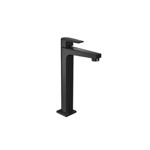 Torneira Lavatorio Mesa Bica Alta Level Black Matte  - Deca