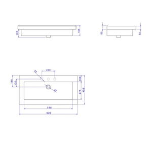 Cuba Branco De Apoio Sobrepor Concava 920x460mm (l.95.17) - Deca