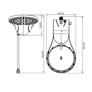 Ducha Moment Eletronica  7500w 220 V Branco - Zagonel