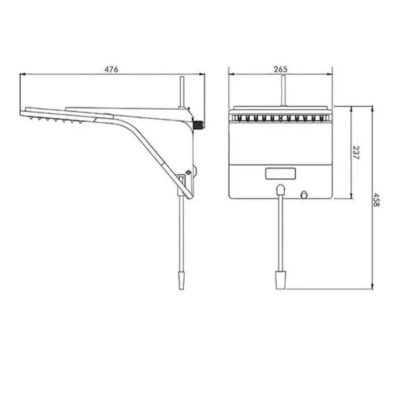 ducha ducali eletronica  7500w 220 v branco  zagonel