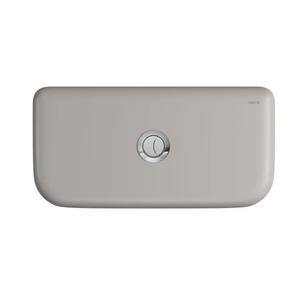 Caixa Acoplada Dualflux Carrara Cinza Antracite Nuova - Deca