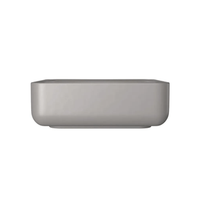 Cuba Apoio Quadrada Mesa Slim Cinza Antracite 40,0x40,0x13,5 Cm - Deca