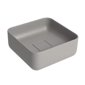 Cuba Apoio Quadrada Slim Cinza Antracite 30 Cm - Deca