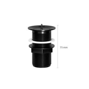 Valvula De Escoamento Preto P/ Tanque/lav 1.1/4 - Astra
