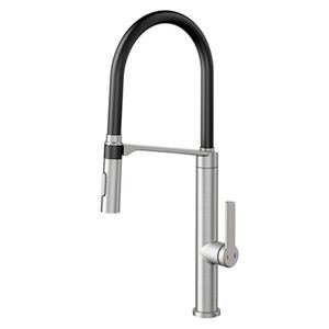 Monocomando Cozinha Mesa Inox  Escovado Black Doc - Docol