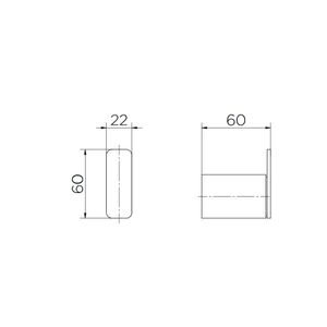 Cabide Docolflat Cobre Escovado - Docol