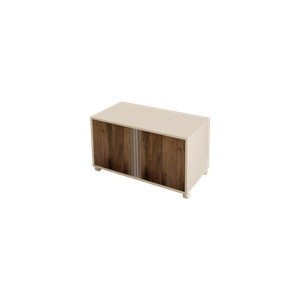 Balcao Oxford Branco C/western 76x45x38 - Gabinetto