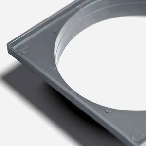 Grelha Funcional Platina C/ Porta Grelha 15x15 - Simmetria