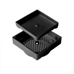 Ralo Quadratta Preto Oculto 10x10 - Simmetria