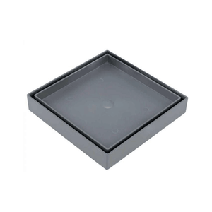 Ralo Quadratta Cinza Oculto 15x15 - Simmetria