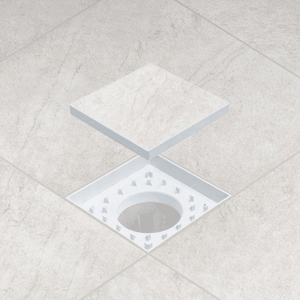 Ralo Quadratta Cinza Oculto 15x15 - Simmetria