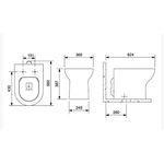 kit bacia convencionalcompl instalacaoassento pp soft close nexo  roca louca