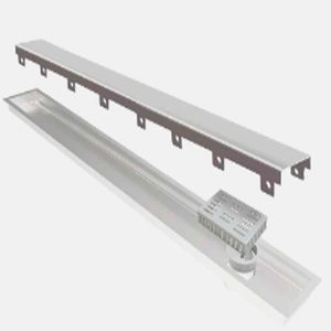 Acessorio Ralo Multimaster/royaltampa Inox Escovado 101,2 Mm - Ralo Linear