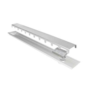 Ralo Linear  Multimaster Elleve Com Tampa Oculta 150 Cm - Ralo Linear