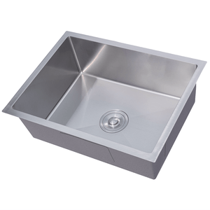 Quadrato Chrome Aço Inox Cuba Cozinha Retangular 60 X 45cm - Levo